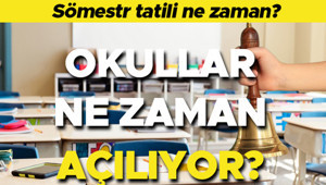 Okullar ne zaman açılıyor 2025 Pazartesi okullar yarım gün mü 17 Kasım tatil mi MEB sömestr tatili, 2. ara tatil, yaz tatili tarihleri