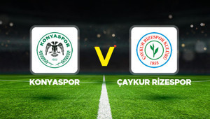 Canlı anlatım: Konyaspor - Rizespor maçı