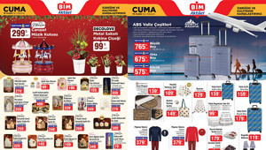 BİM AKTÜEL YILBAŞI AFİŞİ🎄 BİM 16-19 ARALIK 2025 KATALOĞU - TEK TEK İNDİRİMLİ ÜRÜNLER LİSTESİ || Bimde bu hafta neler var Bim aktüel broşürü Carusel Müzik Kutusu, Kokina Çiçeği getiriyor