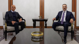 Dışişleri Bakanı Hakan Fidan, ABDnin Ankara Büyükelçisi Barrackı kabul etti