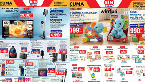 KARNE HEDİYELERİ RAFLARDA BİM 16 OCAK 2026 KATALOĞU (İNDİRİMLİ ÜRÜNLER BROŞÜRÜ) || Bim aktüel bu hafta ürünleri neler Bim afişi Yürüme Arkadaşım Sevimli Fil Getiriyor