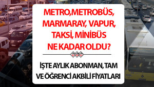 İSTANBUL YENİ TOPLU TAŞIMA ZAMMI ÜCRET TARİFE LİSTESİ 2026 ŞUBAT SON DAKİKA | İETT İstanbul Otobüs, Metrobüs, Metro, Marmaray ücretleri ne kadar kaç TL oldu Aylık abonman (mavi kart), tam ve öğrenci akbil kaç TL, toplu taşımaya yüzde kaç zam yapıldı