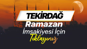 TEKİRDAĞ SAHUR VAKTİ VE İFTAR SAATİ 19 ŞUBAT - DİYANET RAMAZAN İMSAKİYESİ 2026 | Bu gece Tekirdağ sahur saati kaçta başlayıp kaçta bitecek, imsak vakti ezan kaçta okunacak Tekirdağda sahur kaçta, ne kadar kaldı, iftar vakti ne zaman