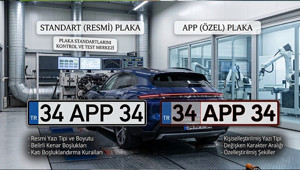APP plaka muayeneden geçer mi, nasıl anlaşılır APP plaka ile normal plaka farkı nedir İşte APP plaka ile normal plakanın farkları ve cezası 2026