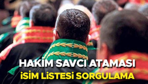 HSK hakim ve savcı atama listesi sorgulama 1 Nisan 2026 (HSK atamaları tam liste) | Hakim ve savcı atama sonuçları belli oldu İşte HSK atama sonucu sorgulama ekranı