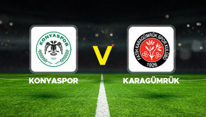 Canlı anlatım: Konyaspor - Karagümrük maçı