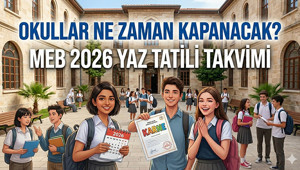 YAZ TATİLİ 2026 GERİ SAYIM (MEB TAKVİMİ) || Okullar Ne Zaman Kapanacak 2026 Yaz Tatili Ne Zaman Başlıyor