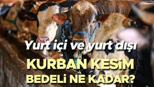 Kurban vekalet ücreti 2026 Diyanet | Yurt içi ve yurt dışı vekalet kurban kesim bedeli ne kadar Vekalet yoluyla kurban kesim bedeli belli oldu