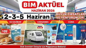 BU HAFTA YENİ ÜRÜNLER BİM 5 HAZİRAN 2026 KATALOĞU - BİMDE BU HAFTA İNDİRİMLİ ÜRÜNLER AFİŞİ || BİMde bu hafta neler var BİM aktüel broşürü Kule Tipi Vantilatör, 4.10 Metre Karavan, GO 35 Aksiyon Kamerası Getiriyor
