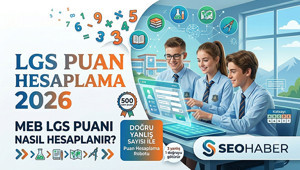 LGS PUAN HESAPLAMA 2026 EKRANI (NET PUAN) || MEB LGS Puanı Nasıl Hesaplanır Doğru Yanlış Sayısı ile LGS Puan Hesaplama Robotu