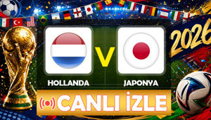 Canlı anlatım: Hollanda - Japonya (Dünya Kupası F Grubu)
