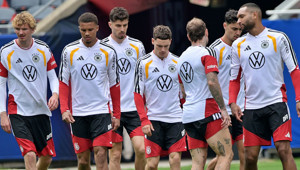Almanya Milli Futbol Takımı antrenmanına yılan engeli