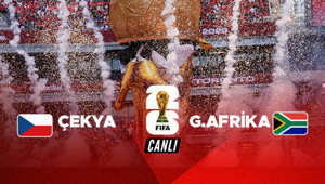 Canlı Anlatım: Çekya Güney Afrika (Dünya Kupası maçı)