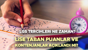 LGS YÜZDELİK DİLİMLER VE TABAN PUANLARI LİSTESİ-OKUL PUANLARI MEB.GOV.TR | LGS lise okul kontenjanları, yüzdelik dilimler ve taban puanlar açıklandı mı, belli oldu mu 2026 LGS tercih dönemi ne zaman başlayacak Anadolu Lisesi, Fen Lisesi, İmam Hatip Lisesi ve Meslek Lisesi taban puanları, yüzdelik dilimler listesi