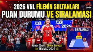 FİLENİN SULTANLARI PUAN DURUMU 2026 VNL MİLLETLER LİGİ GÜNCEL SIRALAMA TABLOSU || A Milli Kadın Voleybol Takımı Filenin Sultanları kaçıncı sırada, puanı kaç