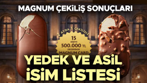 MAGNUM ÇEKİLİŞ SONUÇLARI 2026 ASİL VE YEDEK KAZANAN İSİM LİSTESİ SORGULAMA EKRANI | Magnum 1. Dönem çekiliş sonuçları açıklandı mı Magnum kazanan asil ve yedek talihliler listesi ne zaman açıklanacak Resmi çekiliş sonuçları Hürriyette