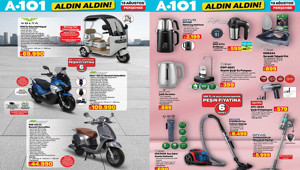 A101 KATALOG BU HAFTA YEPYENİ FIRSATLARI 13 AĞUSTOS 2026 || A101 Aldın Aldın indirim afişi yeni neler var A101 güncel broşürü ile tezgah altı buzdolabı, kırtasiye ürünleri, şarjlı el süpürgesi, kahvaltı takımı geliyor