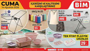 Bimde bu hafta aktüel indirimli ürünler neler