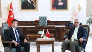 Bakan Memişoğlu, Japonya Temsilciler Meclisi Üyesi Ogushi ile bir araya geldi
