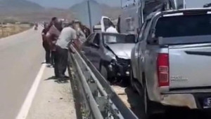 Kayseri’de otomobil ile kamyonet kafa kafaya çarpıştı: 1 ölü