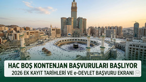 HAC BOŞ KONTENJAN KAYIT TARİHLERİ 2026 || Hac ek kayıt başvurusu ne zaman bitiyor, nasıl yapılır Hac boş kontenjan kayıtları bitti mi e-Devlet Diyanet Hac kayıt ekranı