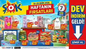 Şokta bu hafta aktüel ürünlerde neler var
