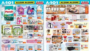 A101 15 EKİM AKTÜEL AFİŞİ TAM LİSTE || Bu hafta A101 aktüel kataloğu ürünleri neler A101 broşürü ile elektrikli ısıtıcı fan, ATV motor, para sayma makinesi, ölçü bardağı seti geliyor