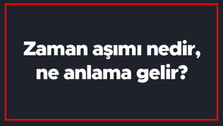 Zaman aşımı nedir, ne anlama gelir? Zaman aşımı kaç yılda düşer, hangi suçlar zaman aşımına uğramaz? Zaman aşımı nedir, ne anlama gelir? Zaman aşımı kaç yılda düşer, hangi suçlar zaman aşımına uğramaz?