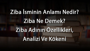 Ziba İsminin Anlamı Nedir? Ziba Ne Demek? Ziba Adının Özellikleri, Analizi Ve Kökeni Ziba İsminin Anlamı Nedir? Ziba Ne Demek? Ziba Adının Özellikleri, Analizi Ve Kökeni