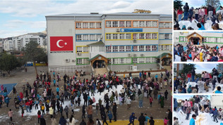 Adana’da kar sevinci
