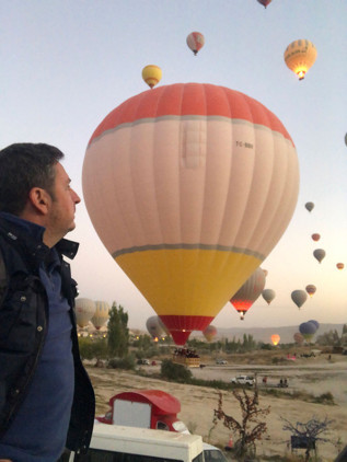 Kapadokya’da rüyalar alemine balon yolculuğu