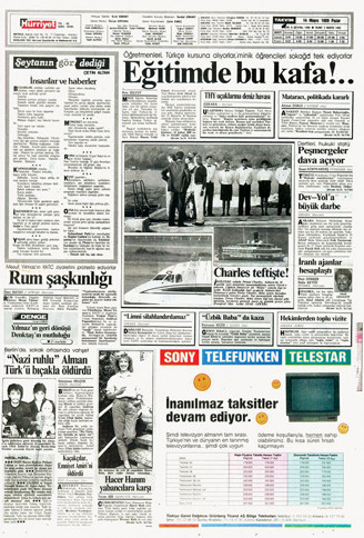 Türklere yönelik ilk ırkçı cinayet