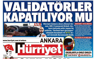 Validatörü kapattığı ortaya çıkan araç parka çekildi şoföre ceza verildi