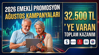 EMEKLİ MAAŞI BANKA PROMOSYONU 2026 AĞUSTOS KAMPANYALARI GÜNCELLENDİ || Rekabet artıyor! Emekli promosyon 2026 en yüksek hangi banka veriyor, 60 bin promosyon veren banka hangisi? Garanti, İş Bankası, Ziraat Bankası, Halbank, QNB emekli promosyon tutarları ve ek ödül kampanyaları