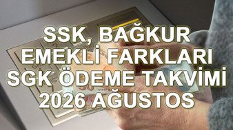 4A, 4B EMEKLİ MAAŞI ZAM FARKI ÖDEME TARİHİ 2026: Temmuz zammı emekli farkları ne zaman yatacak? SSK, Bağ-Kur ve tarım emeklisi 3 bin 552 TL zam farkı ödemesi hangi gün hesaplara geçecek? SGK takvimi duyurdu...