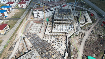 500 yataklı dev hastane yükseliyor! Gerektiğinde kapasitesi 2 katına çıkacak