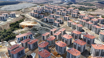 Başvuruları başladı! 90 'Kiralık Sosyal Konut' havadan görüntülendi