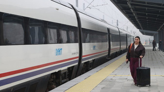 Çerkezköy-Kapıkule Hızlı Tren Hattı'nda ilk yolculuk heyecanı
