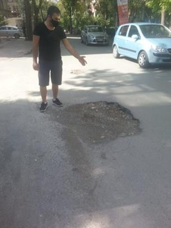 Madem burası yol değil o zaman ASKİ niye kazdı