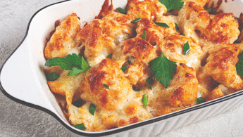 Fırında beşamel soslu karnabahar tarifi