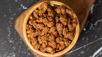 Ev yapımı susamlı fıstık tarifi