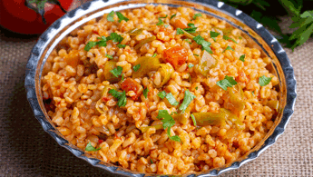 Sebzeli bulgur pilavı tarifi