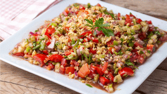 Gavurdağı salatası tarifi