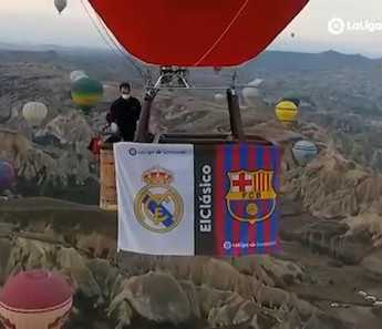 Kapadokya görüntülü El Clasico!