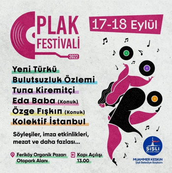 Plak müdavimleri Şişli’de buluşuyor