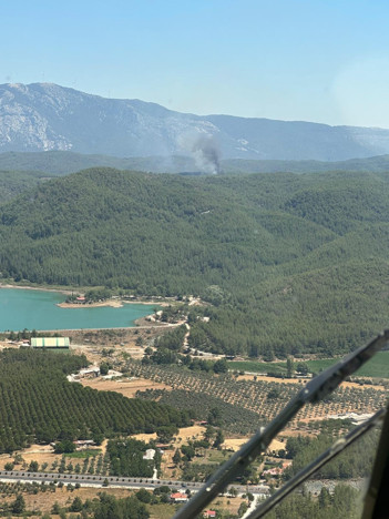 Muğla Ulada orman yangını: Kontrol altına alındı