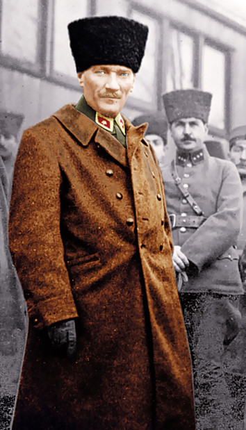 Sen ne büyükmüşsün hey Atatürk