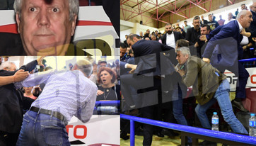 Aziz Yıldırım tokat attı işte şok fotoğraflar