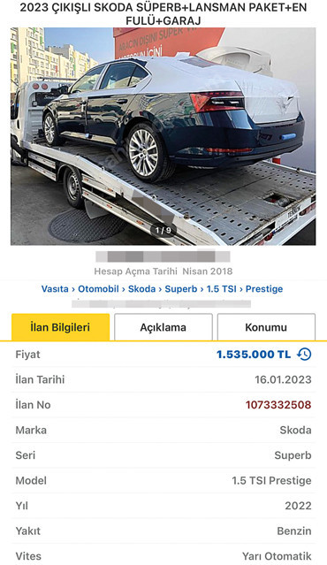 Kod adı 1001 km... Sıfır otomobiller liste fiyatının çok üzerinde satılmaya devam ediyor