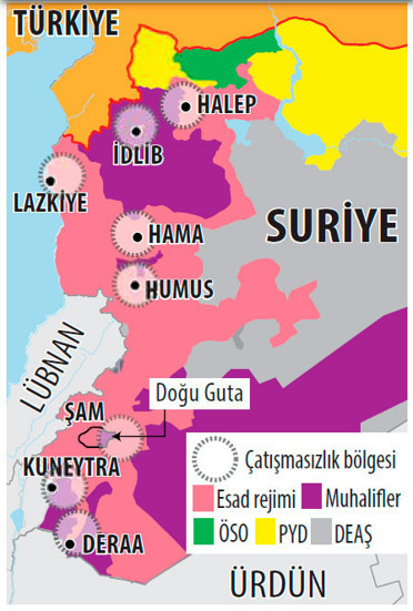 Güvenli bölge için ilk adım